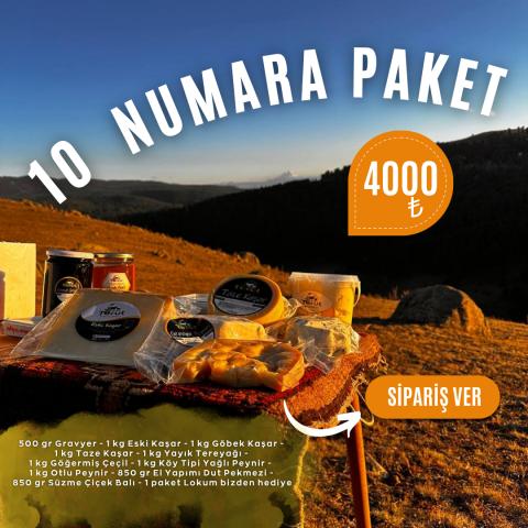 10 Numara Paket